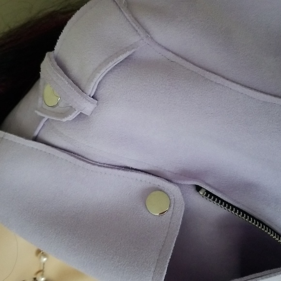 NWOT Dex faux suede moto jacket - Picture 6 of 9